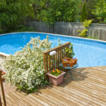 venkovní zahradní bazén na zahradu